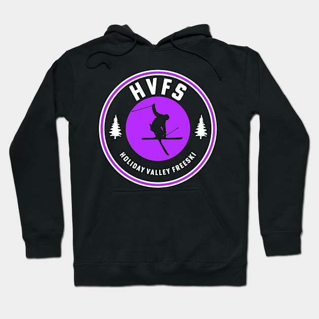 HV FreeSki Hoodie by PodDesignShop